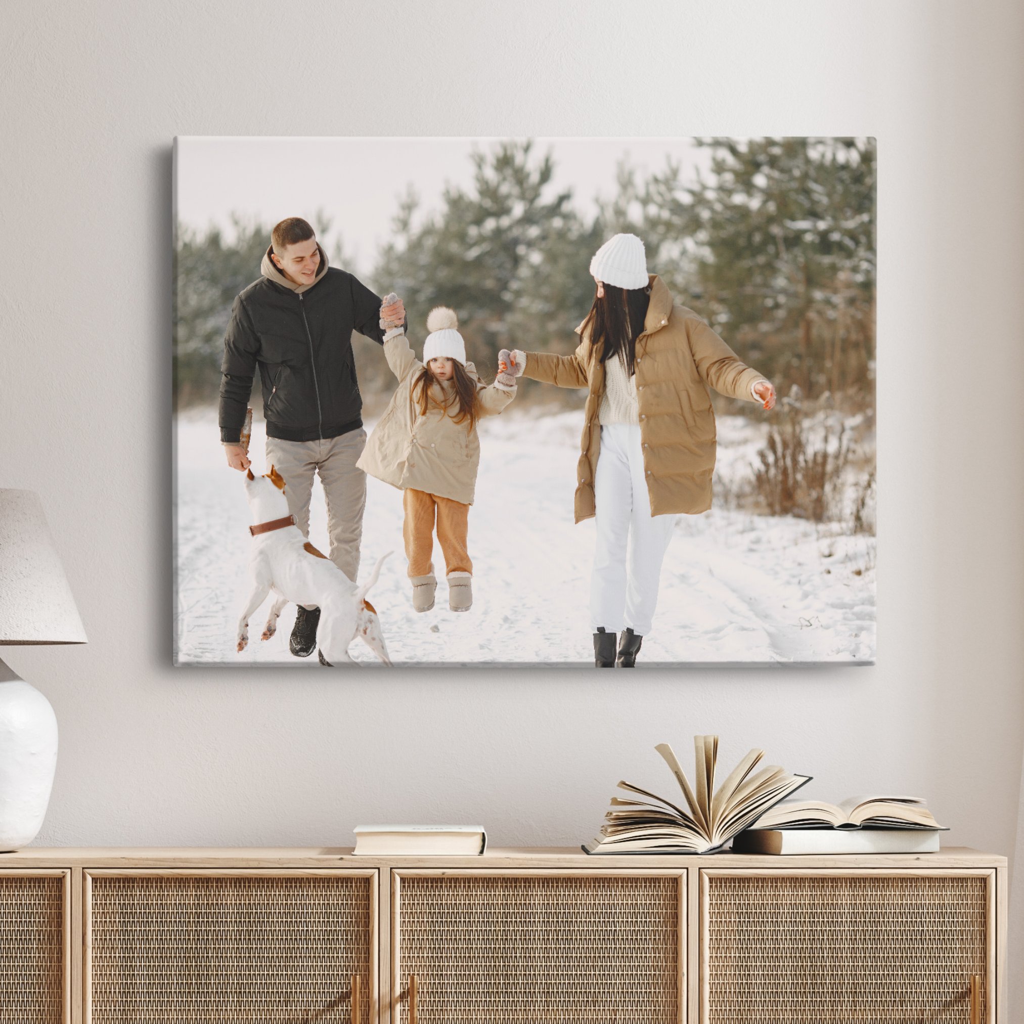 Foto op canvas